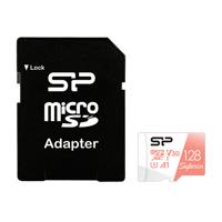 Silicon Power Superior Pro Micro SDHC incl. SD Adapter 128GB UHS-1 U3 A1 V30 Class 10 Color - thumbnail
