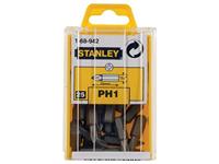 Stanley handgereedschap 1/4" Bits Phillips Nr2 lengte 50mm | 10 stuks - 1-68-947 - thumbnail