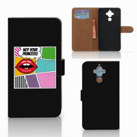 Huawei Mate 9 Wallet Case met Pasjes Popart Princess - thumbnail
