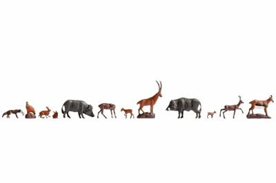 NOCH 15745 H0 Dieren figuren Geverfd, Staand NOCH 15745 H0 Dieren figuren Geverfd, Staand