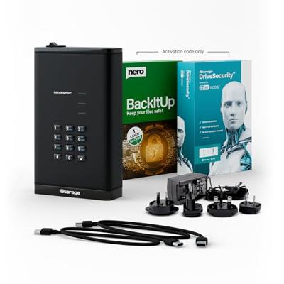 iStorage diskAshur DT3 256-bit 8TB - FIPS Level 3 Certified - Beveiligde gecodeerde Desktop Harde Schijf - Wachtwoord Beveiligd