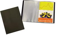 Showalbum, A4, 40 tassen, zwart - thumbnail