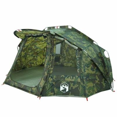 VidaXL Vistent 5-persoons waterdicht camouflage