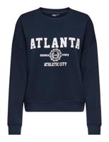 Only Onlsweat Life L/s Crew O.size State Noos Sweater Sky Captain Atlanta - thumbnail