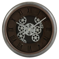 J-Line Klok Radars Romeinse Cijfers - thumbnail