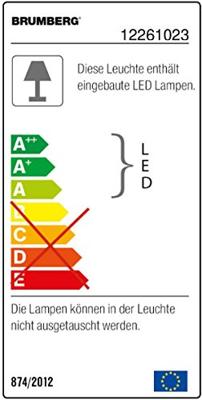 Brumberg 12261023 12261023 LED-inbouwlamp LED 7 W Chroom Brumberg 12261023 12261023 LED-inbouwlamp LED 7 W Chroom