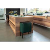 Brabantia Bo touch bin 2x30 liter mineral concrete grey - thumbnail