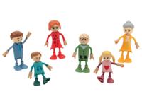 lupilu Poppenhuis meubelset of poppen (Buigpoppen) - thumbnail