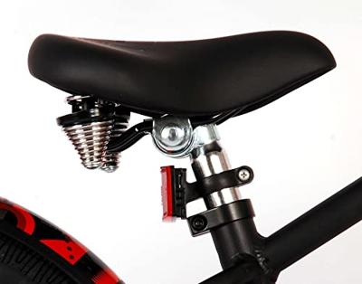 Volare miracle cruiser kinderfiets - jongens - 18 inch - mat zwart - prime collection