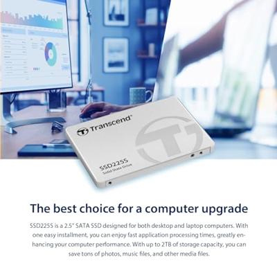 Transcend SSD225S 500 GB Harde schijf (2.5 inch) SATA III Retail TS500GSSD225S