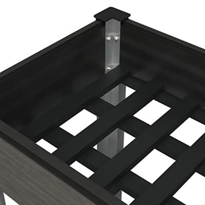 VidaXL Plantenbak verhoogd met schap 100x50x75 cm hkc VidaXL Plantenbak verhoogd met schap 100x50x75 cm hkc