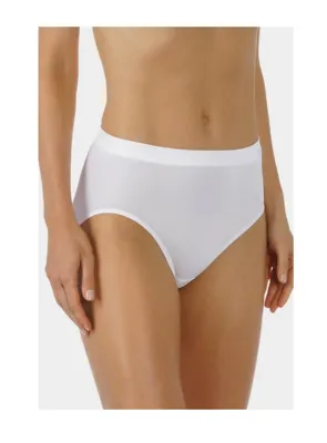 Emotion - dames taille slip viscose - Comfortabele hoge dames onderbroek - Katoenen kruisje