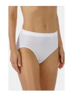 Emotion - dames taille slip viscose - Comfortabele hoge dames onderbroek - Katoenen kruisje - thumbnail