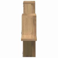 Wandplank met plank artisanaal eikenkleurig 104.5 x 10 x 43 cm - thumbnail