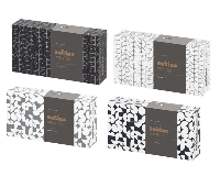 Facial tissues Satino 2-laags 100 vel wit 206450 | 40 stuks - thumbnail