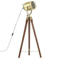 VidaXL Vloerlamp driepoot 97 cm massief mangohout - thumbnail