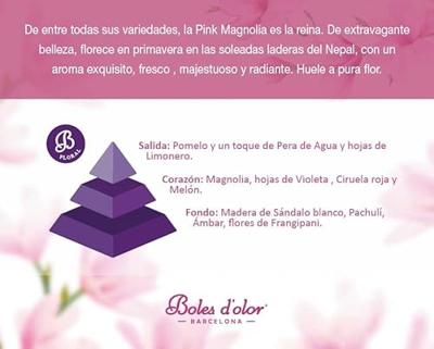 Boles d&apos;olor brumas de ambiente geurolie pink magnolia 50 ml - thumbnail