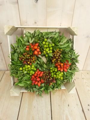 Herfstkrans bessen circa dia. 30 cm Warentuin Natuurlijk - Warentuin natuurlijk