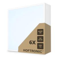 6x LED Paneel - 60x60 cm - 36 Watt - 4320lm (120lm/W) - 6000K daglicht wit - Flikkervrij - UGR22 - 50.000 branduren - Incl. Philips Certa Drive driver - thumbnail