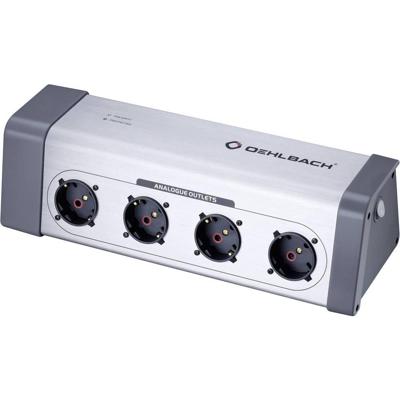 Oehlbach: XXL Power Socket 908 Stekkerdoos - Grijs