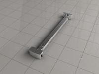 Wiesbaden stabilisatiestang 45 graden compleet, omkeerbaar - thumbnail