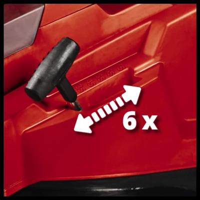 Einhell Professional Power X-Change RASARRO 36/42 (2x5,2Ah) Accu-grasmaaier Accu Incl. Twincharger-oplader, Incl. 2 accus 18 V Snijbreedte max. 42 cm Geschikt