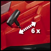 Einhell Professional Power X-Change RASARRO 36/42 (2x5,2Ah) Accu-grasmaaier Accu Incl. Twincharger-oplader, Incl. 2 accus 18 V Snijbreedte max. 42 cm Geschikt - thumbnail