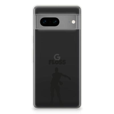 Google Pixel 7 Telefoonhoesje met Naam Floss Google Pixel 7 Telefoonhoesje met Naam Floss