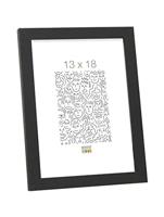 Deknudt S44CF2 13X18 Wissellijst Papierformaat: 13 x 18 cm Zwart - thumbnail