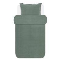 Marc O'Polo Marc O'Polo dekbedovertrek Senja green 140x220 - thumbnail