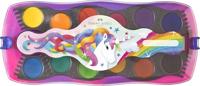 Faber Castell Waterverfdoos Connector Unicorn 12 kleuren + 1 tube wit - thumbnail