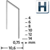 Novus Office 105107900 Nieten met fijn draad Type 37 2000 stuk(s) Afm. (l x b x h) 4 x 10.6 x 4 mm - thumbnail
