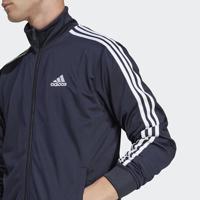 Adidas Basic 3 Stripes Trainingspak Heren Donkerblauw/Wit - Maat XS - Kleur: Blauw | Soccerfanshop - thumbnail