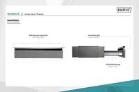 Digitus DIGITUS - Schreibtisch Unterbau-Schublade Bureaulade Hoogte: 10.8 cm (max) Zwart - thumbnail