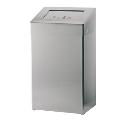 SanTRAL SanTRAL afvalbak gesloten 50l - RVS SanTRAL SanTRAL afvalbak gesloten 50l - RVS