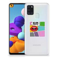 Samsung Galaxy A21s | Sillicone Back Cover | Popart Princess - thumbnail