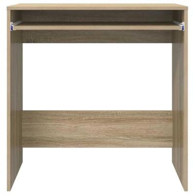 Bureau met plank Sonoma eiken 77,5 x 43 x 79 cm Bewerkt hout