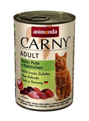 ANIMONDA Carny Adult Chicken, turkey, rabbit - nat kattenvoer - 400g