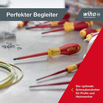 Wiha SB328S2 Schroevendraaierset SoftFinish electric PlusMin/Pozidriv 2-delig - 32282