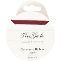 Creativ Company Decoratie lint, b: 6 mm, rood, 15 m/ 1 rol - thumbnail