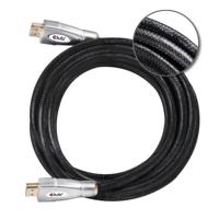 club3D HDMI Aansluitkabel HDMI-A-stekker, HDMI-A-stekker 5.00 m Zwart CAC-2312 4K UHD, Vlambestendig HDMI-kabel - thumbnail