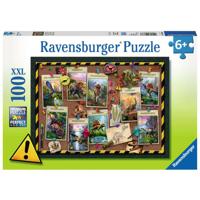 Ravensburger puzzel Dino verzameling 100 stukjes - thumbnail