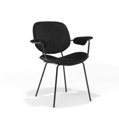 Armstoel Emma Zwart - Set van 2 Armstoel Emma Zwart - Set van 2