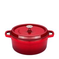 Sola Gietijzeren Braadpan 20 cm Rood/Oranje - thumbnail