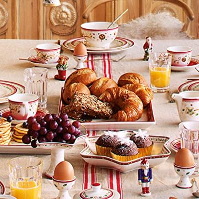 Villeroy & Boch Winter Bakery Delight Cakeschaal 39 x 26,5 cm