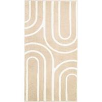 Cawö Cawo Gallery circle Douchelaken 70x140 natur - thumbnail