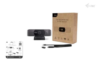 i-tec I-TEC SOLOMON 500 4K PDAF Webcam Webcam 3840 x 2160 Pixel