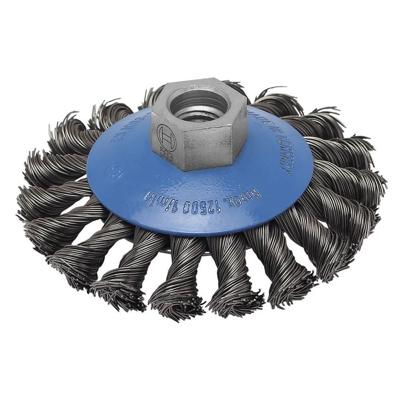 Bosch Accessoires Kegelborstel voor haakse en rechte slijpmachines - gevlochten draad, 100 mm - 2609256511