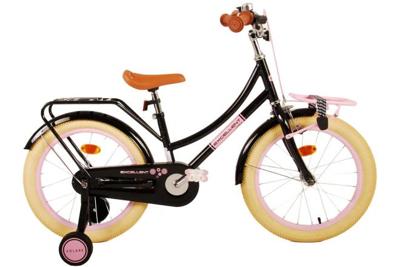 Volare excellent kinderfiets - meisjes - 18 inch - zwart - 95% afgemonteerd Volare excellent kinderfiets - meisjes - 18 inch - zwart - 95% afgemonteerd
