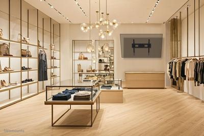 Neomounts WL35-750BL18 TV-beugel 109,2 cm (43) - 248,9 cm (98) In hoogte verstelbaar, Kantelbaar